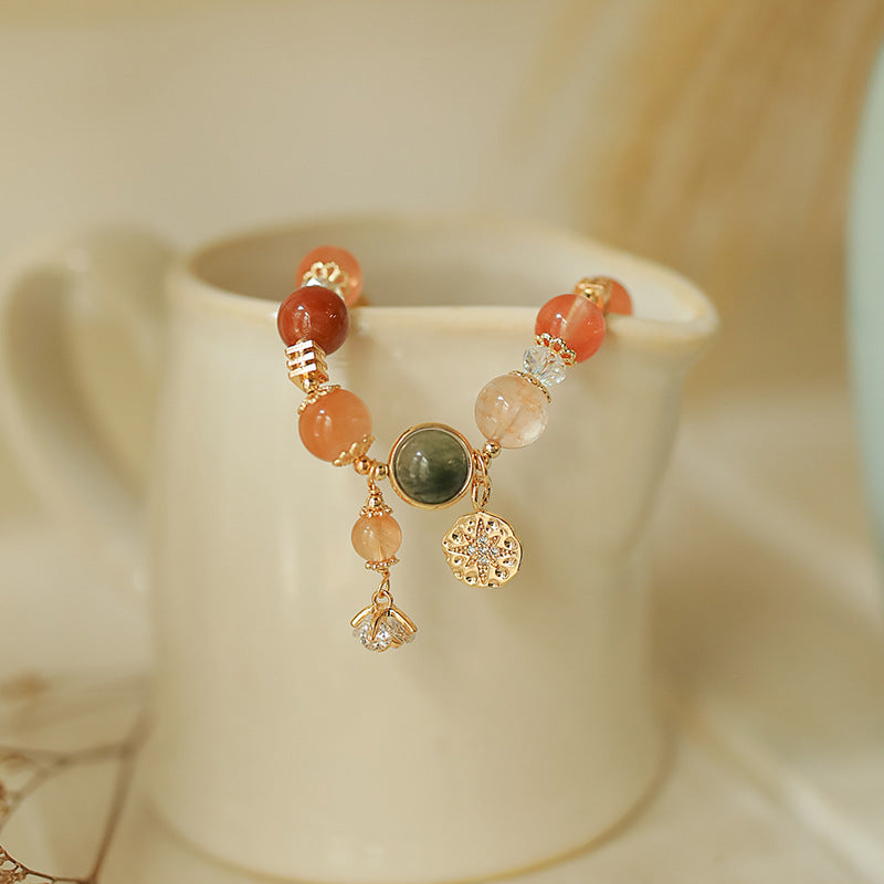 Natural Austrian Octopus Crystal Bracelet