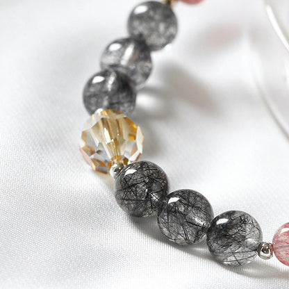Natural Strawberry Crystal Bracelet