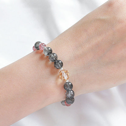 Natural Strawberry Crystal Bracelet