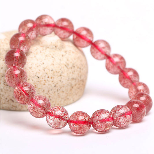 Pigeon's Blood Red Ice Strawberry Bracelet