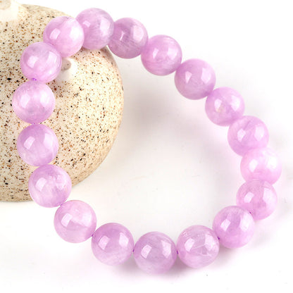 Cat's Eye Effect Purple Lithium Bracelet