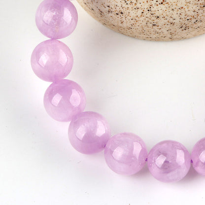 Cat's Eye Effect Purple Lithium Bracelet