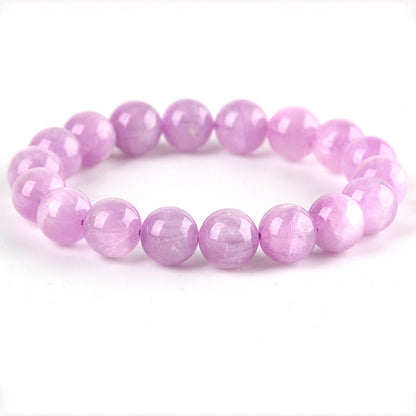 Cat's Eye Effect Purple Lithium Bracelet